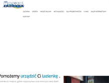Tablet Screenshot of naszalazienka.com.pl